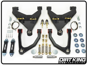 Dirt King +3.5″ Long Travel Kit | DK-813908-B | Toyota Tacoma 2005-2022