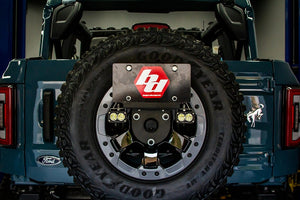 Baja Designs Dual S2 Sport W/C Reverse Kit w/ License Plate Mount - Bronco 2021+
