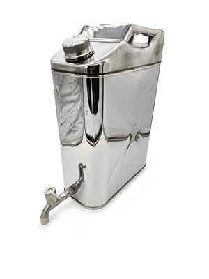5 Gallon Stainless Steel Jerry Can with Spout